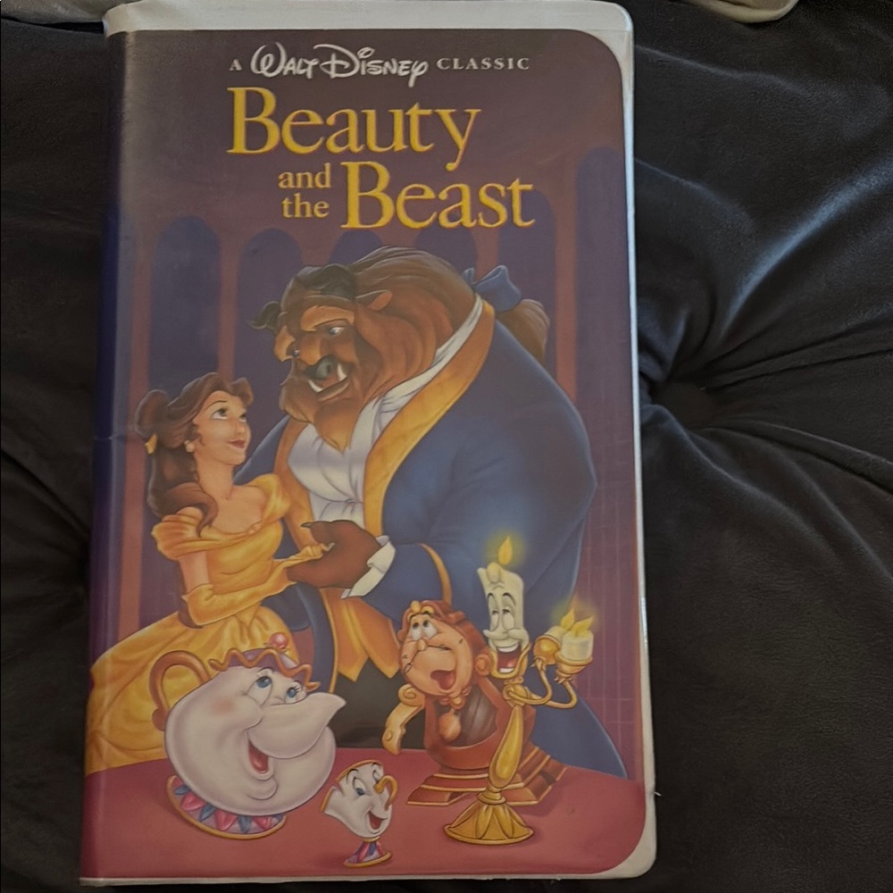Black Diamond Edition Disney Beauty and the Beast VHS